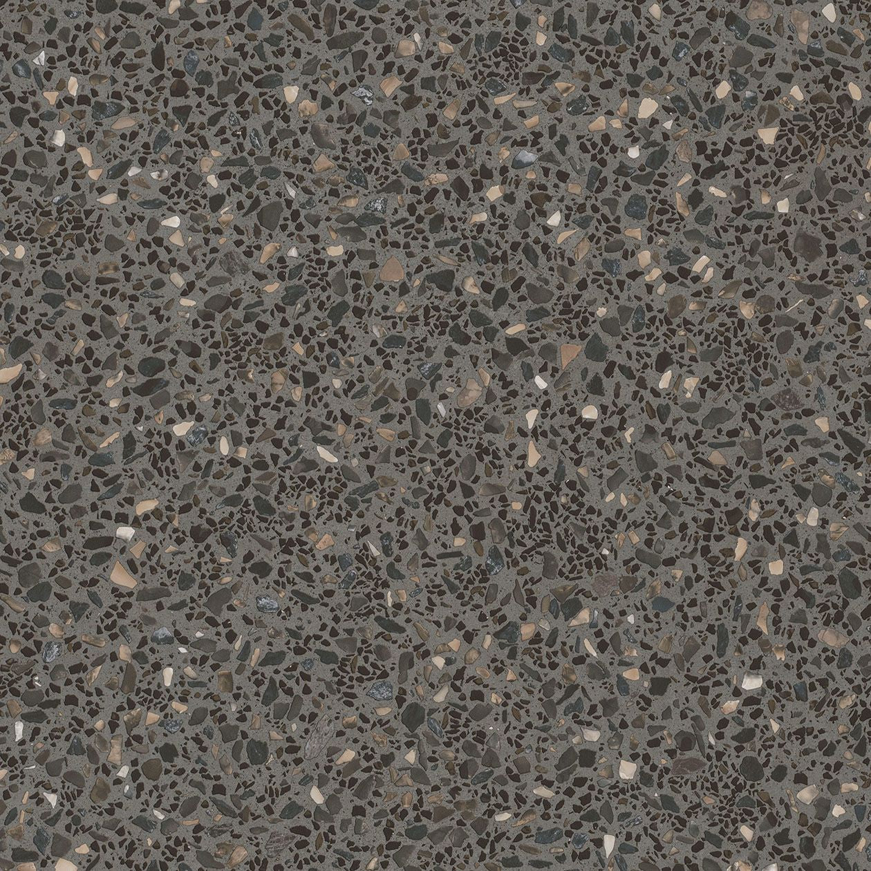 Inspired Floorcoverings Australian Stone Collection 610mm x 610mm x 2.5mm Concrete - Graphite Concrete (Sample)